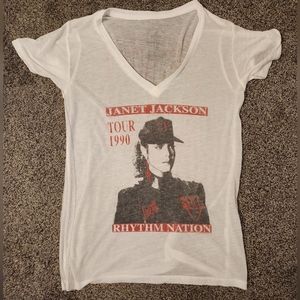 Janet Jackson concert tee